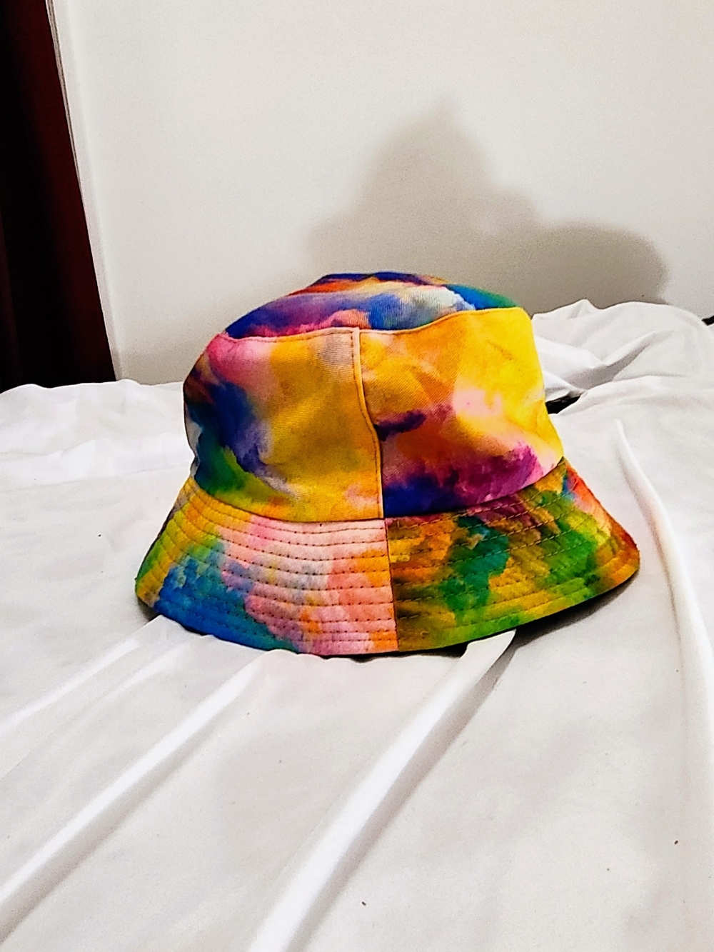 Reversible Tie-Dye Bucket Hat - Multicolor